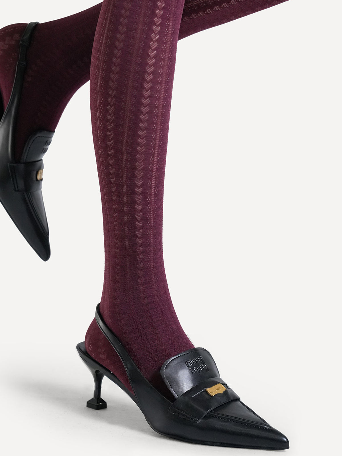 Sophie Kalp Kadife Çorap