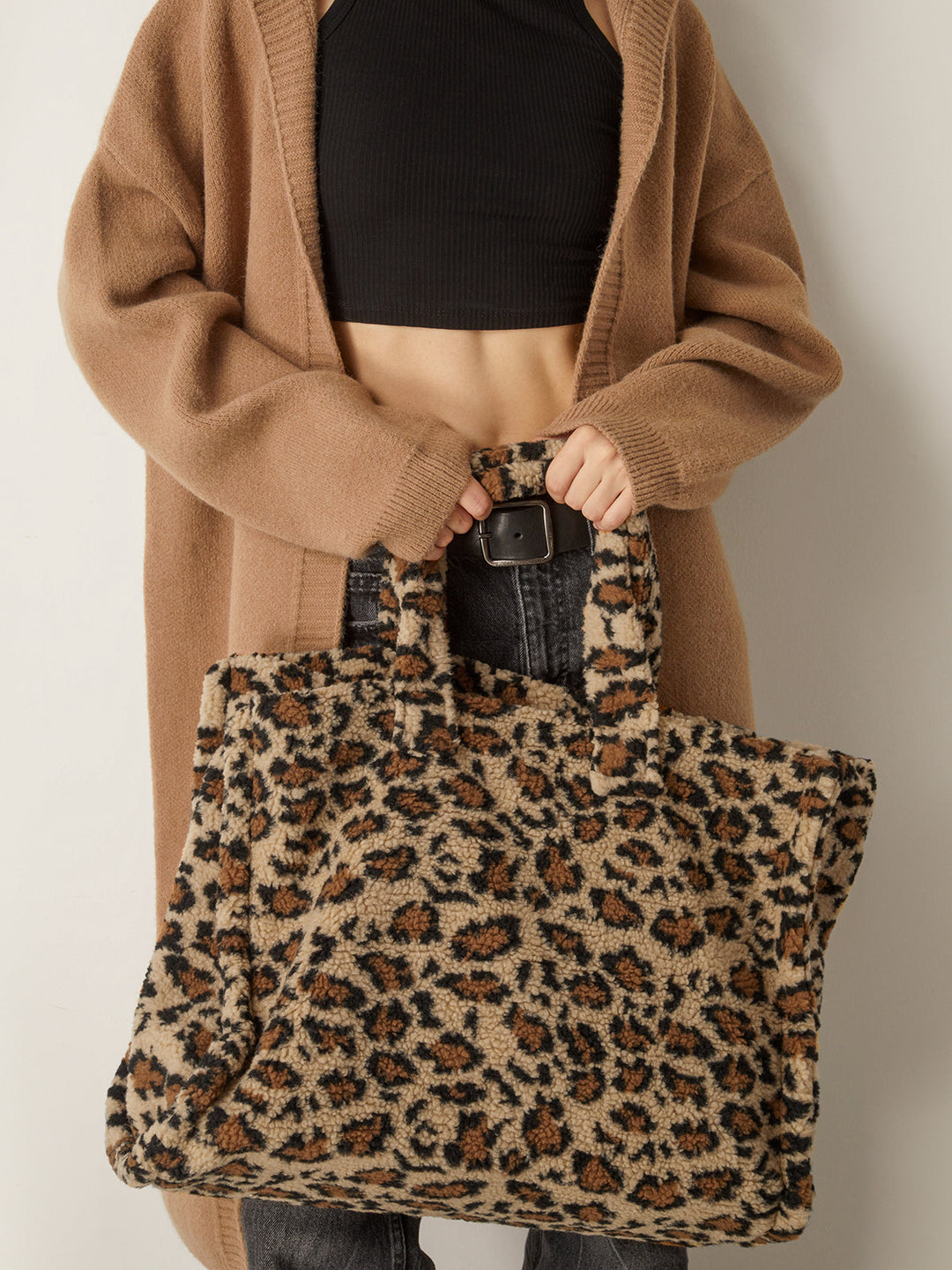Urban Leopar Sherpa Çanta
