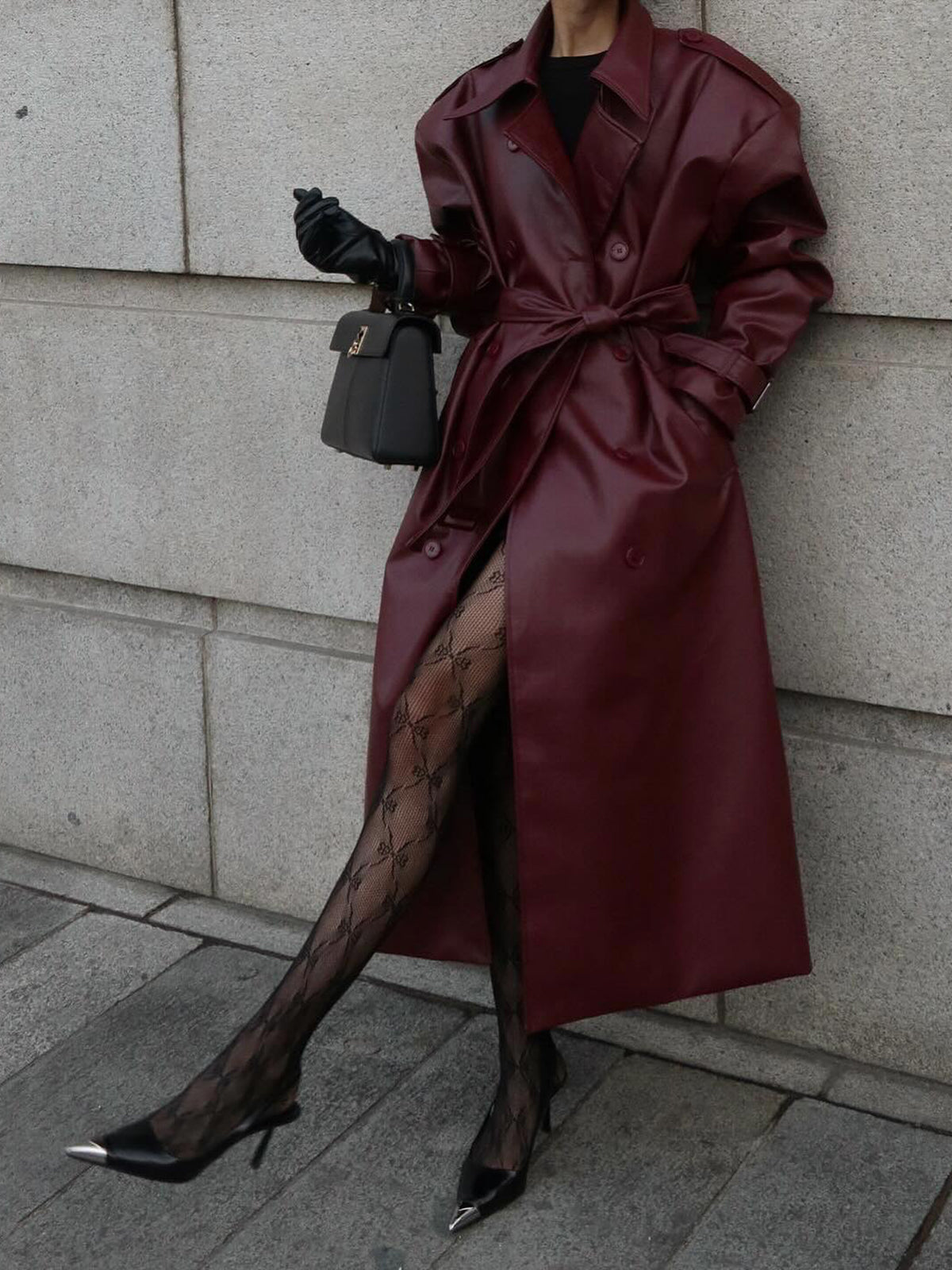 Clara Fiyonk Desenli File Çorap