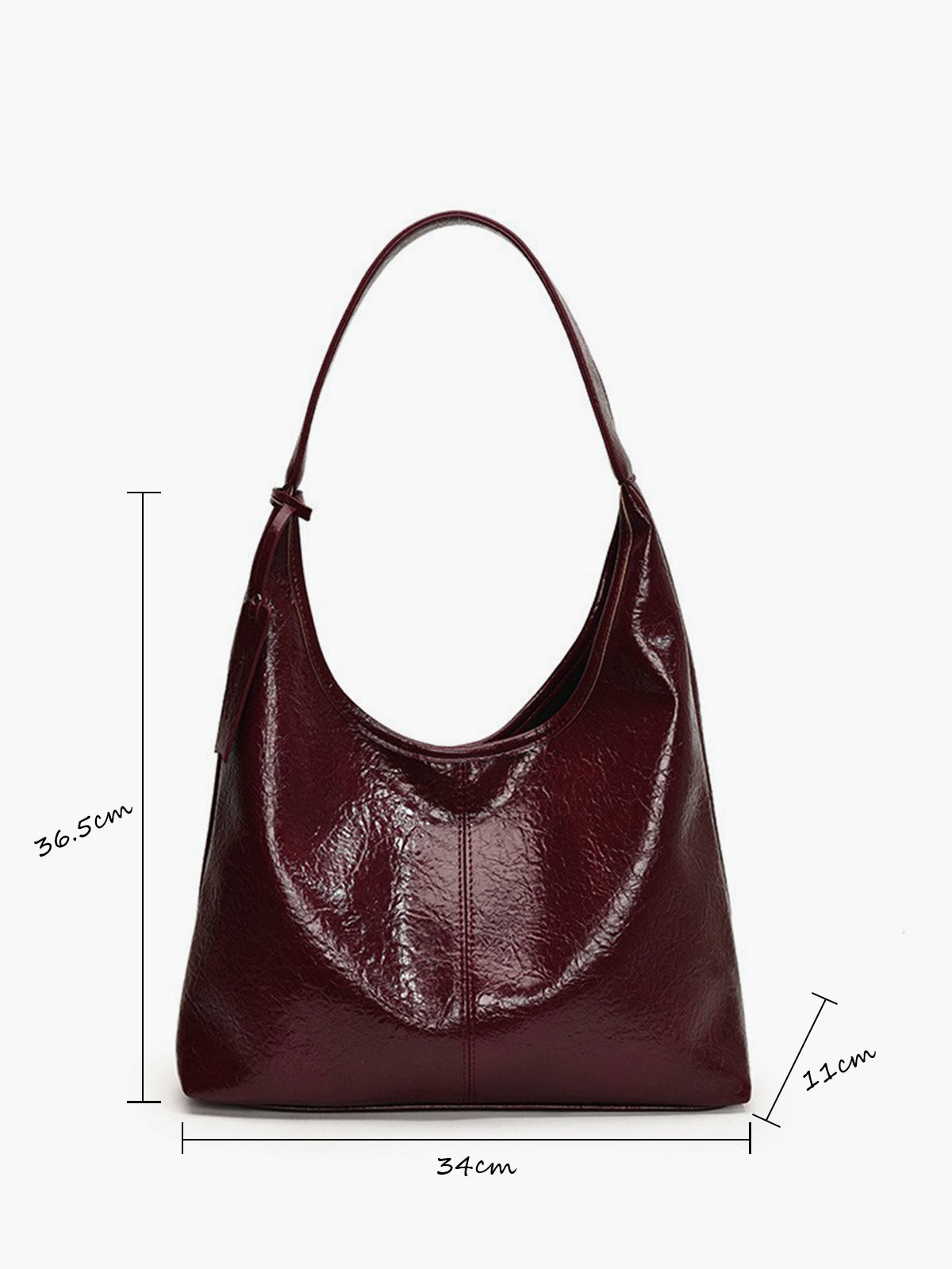 Glossy Garnet Tote Bag