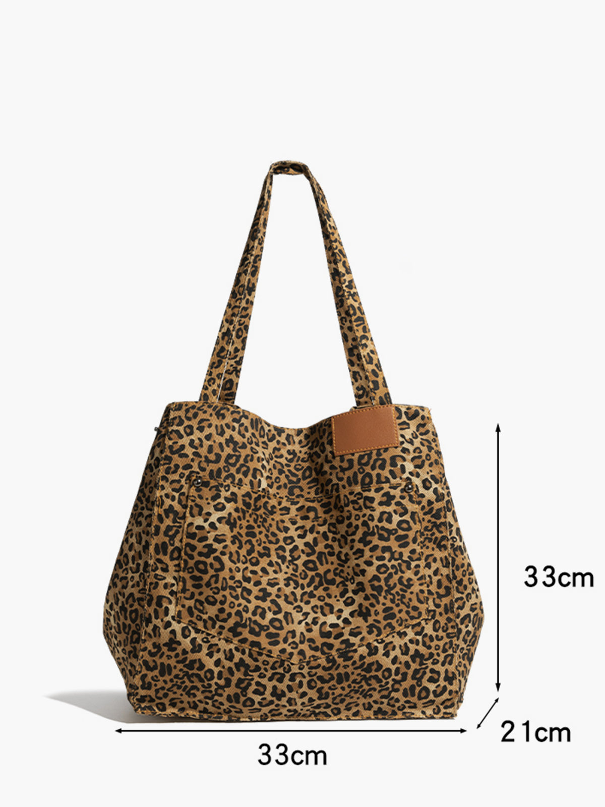 Savanna Wild Leopar Tote Çanta