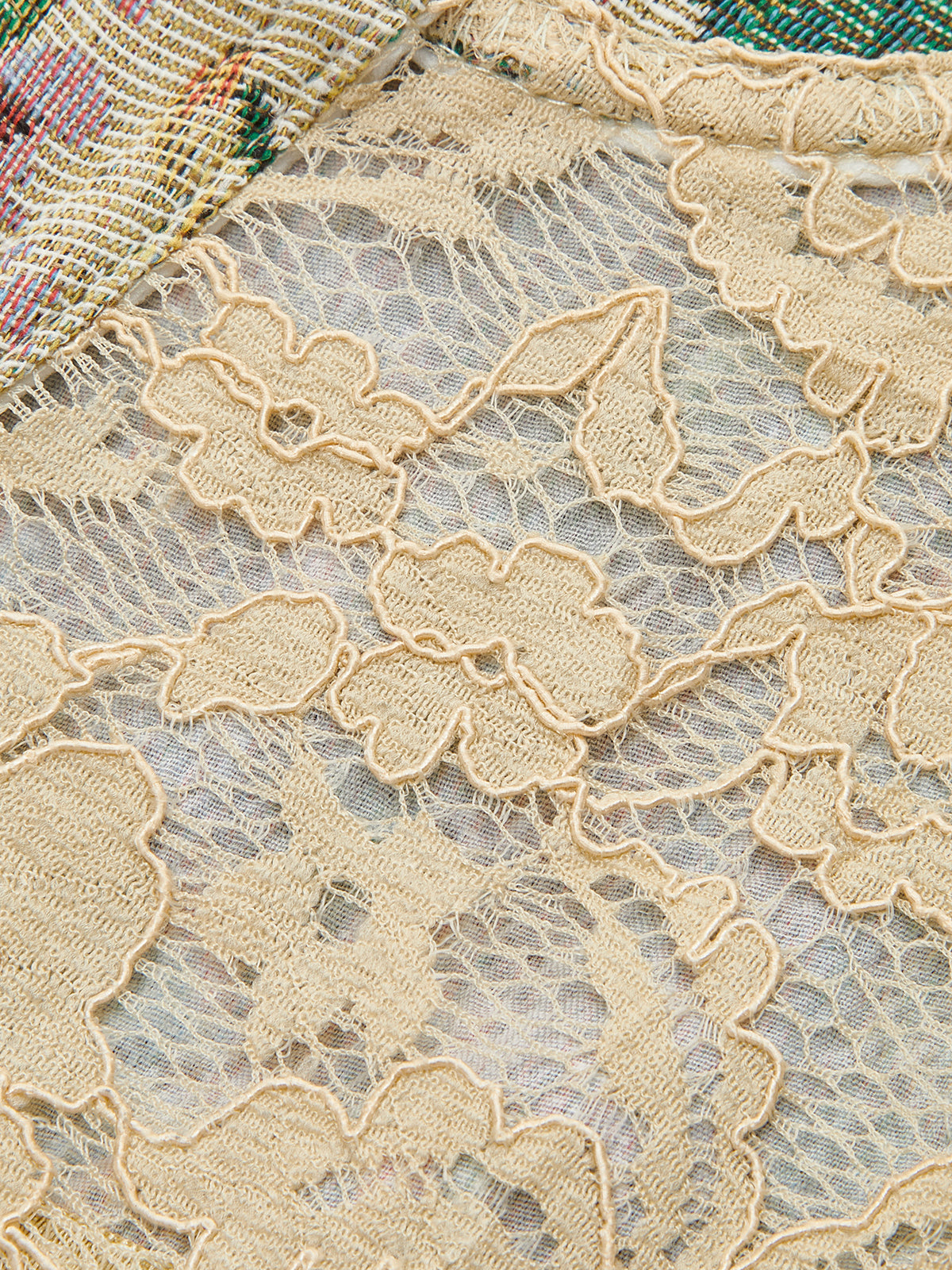 Çiçek Nakışlı İpli Korse