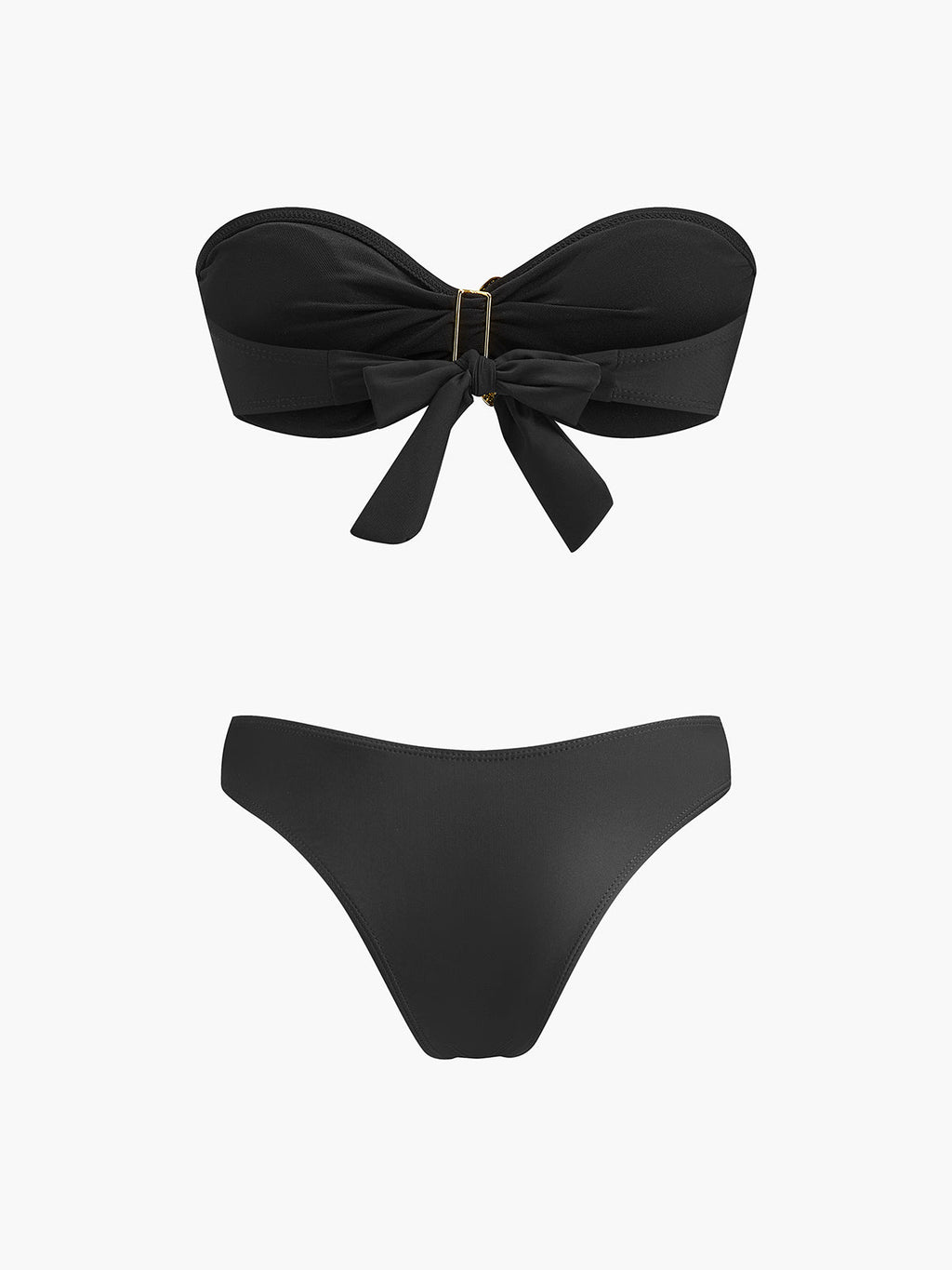 Deniz Yıldızı Detaylı Bandeau Bikini ve File Etek