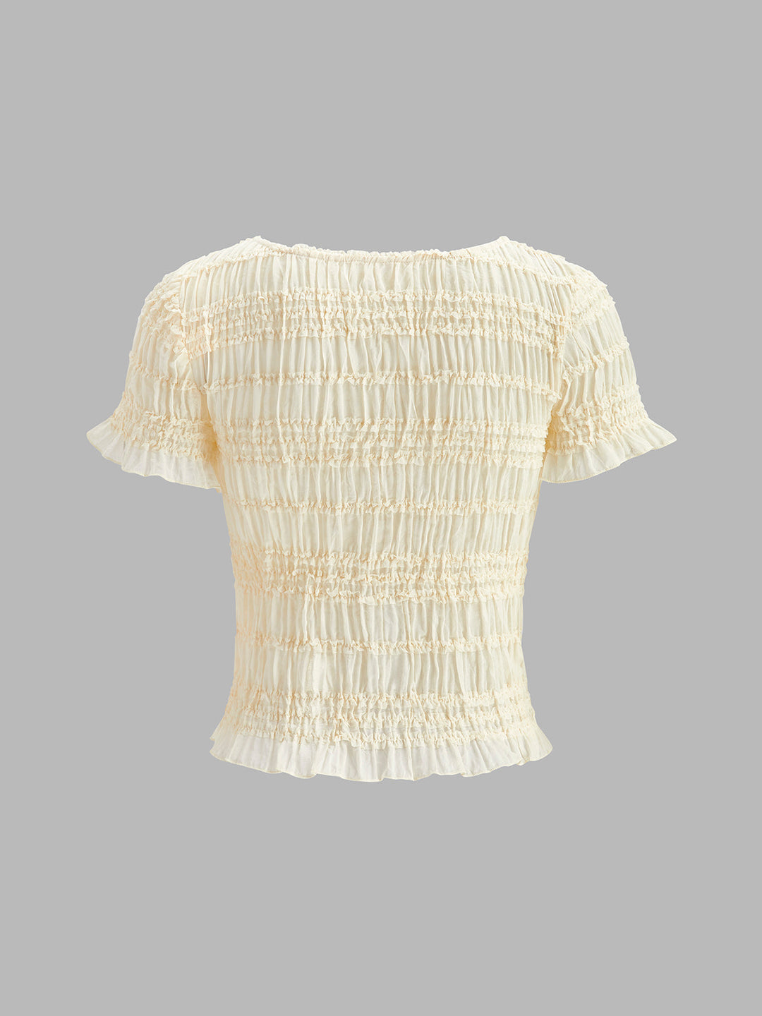 Fırfırlı Crop Top Etek Takımı