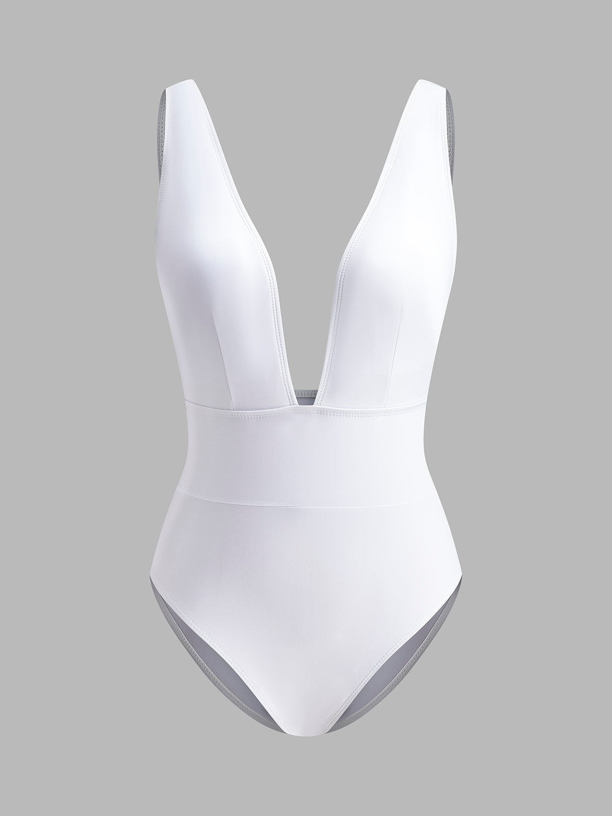 Derin V Yaka Tek Parça Mayokini