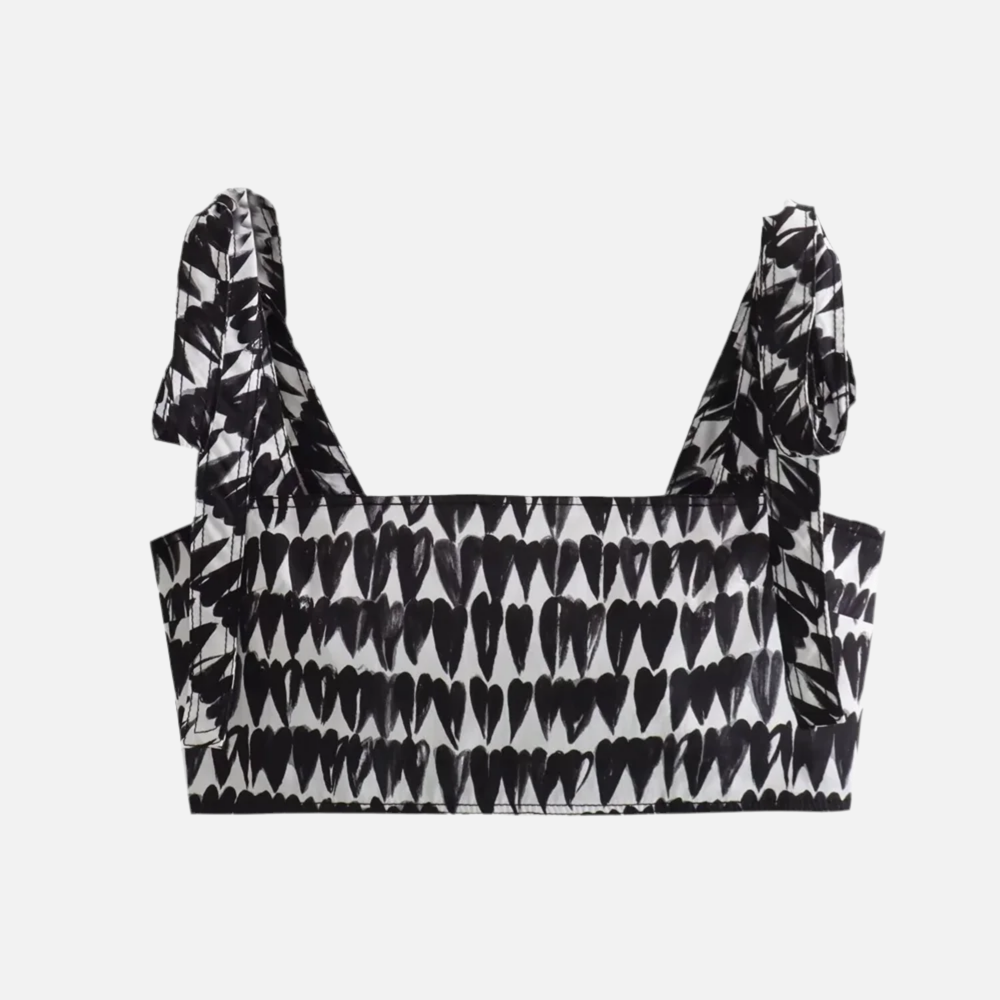 Damla Baskı Üst ve Etek Takım