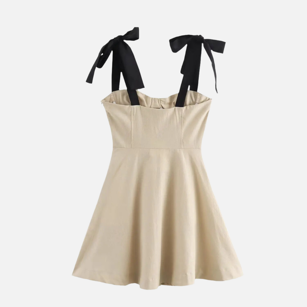 Zaphira Kurdela Askı Mini Elbise