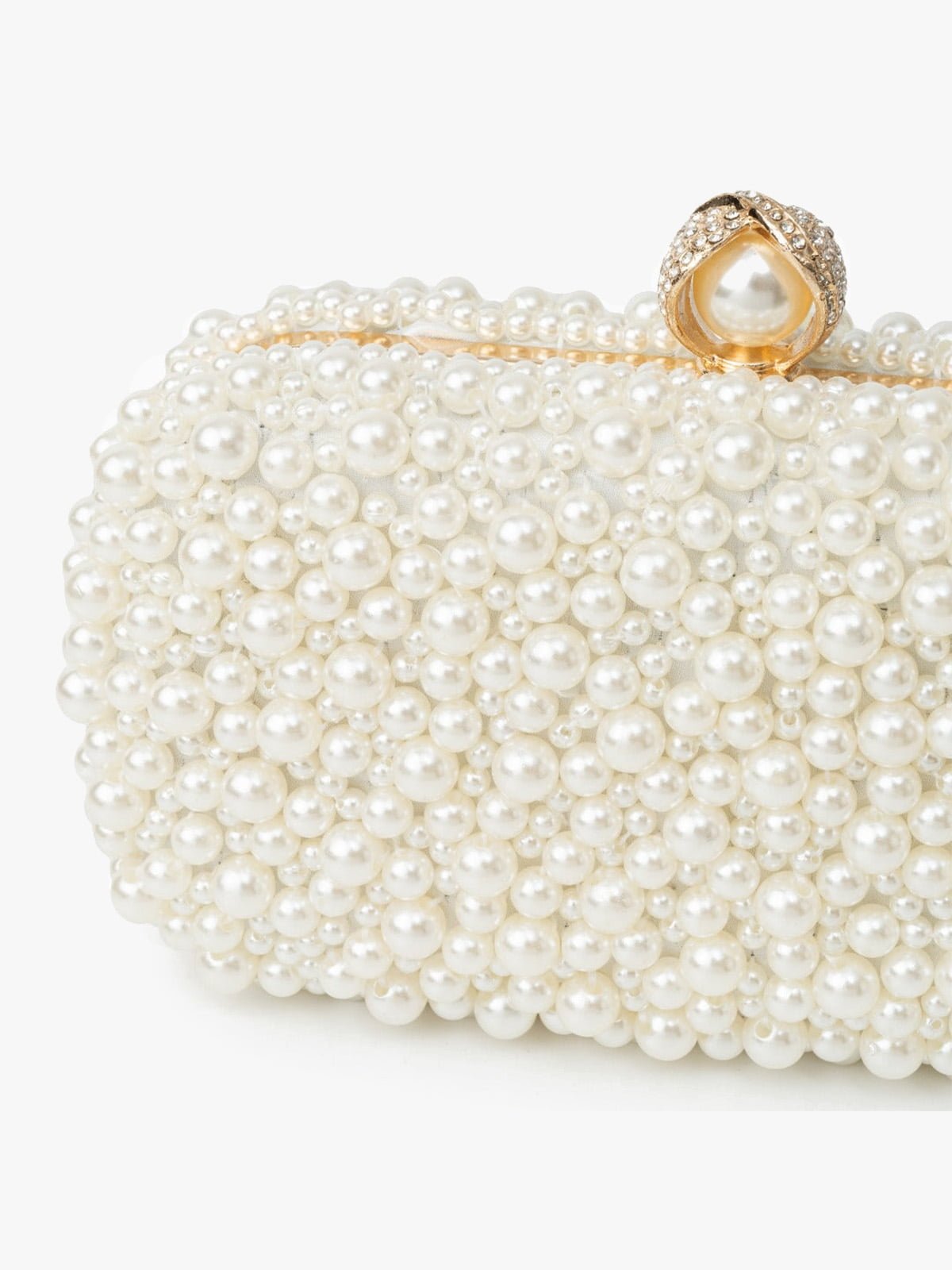 Gelin İncili Boncuklu El Çantası