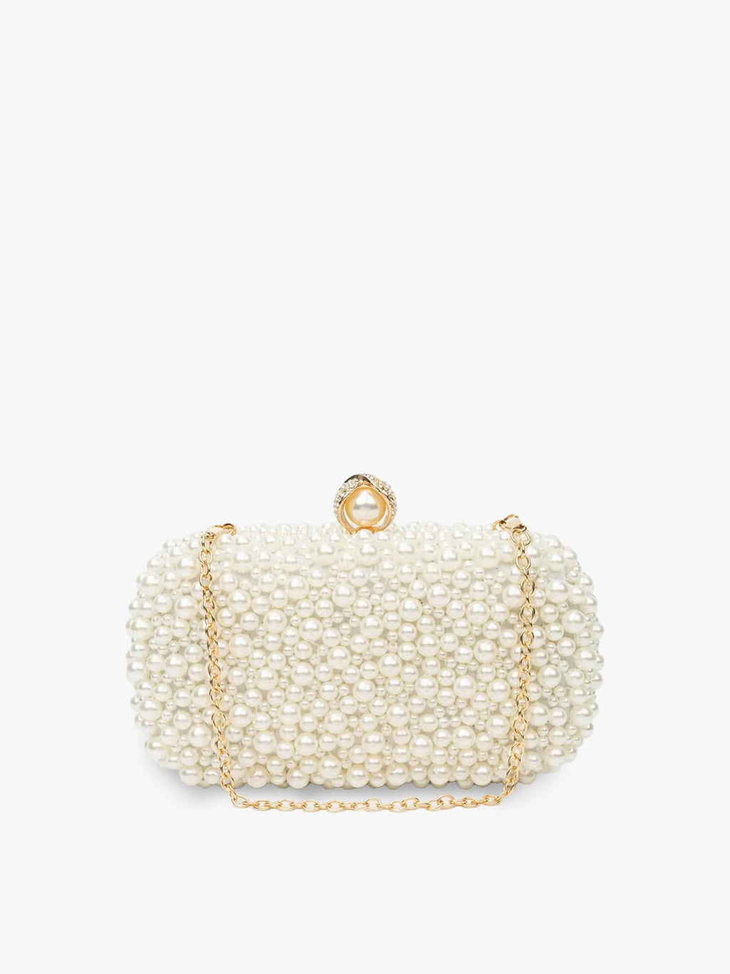 Gelin İncili Boncuklu El Çantası