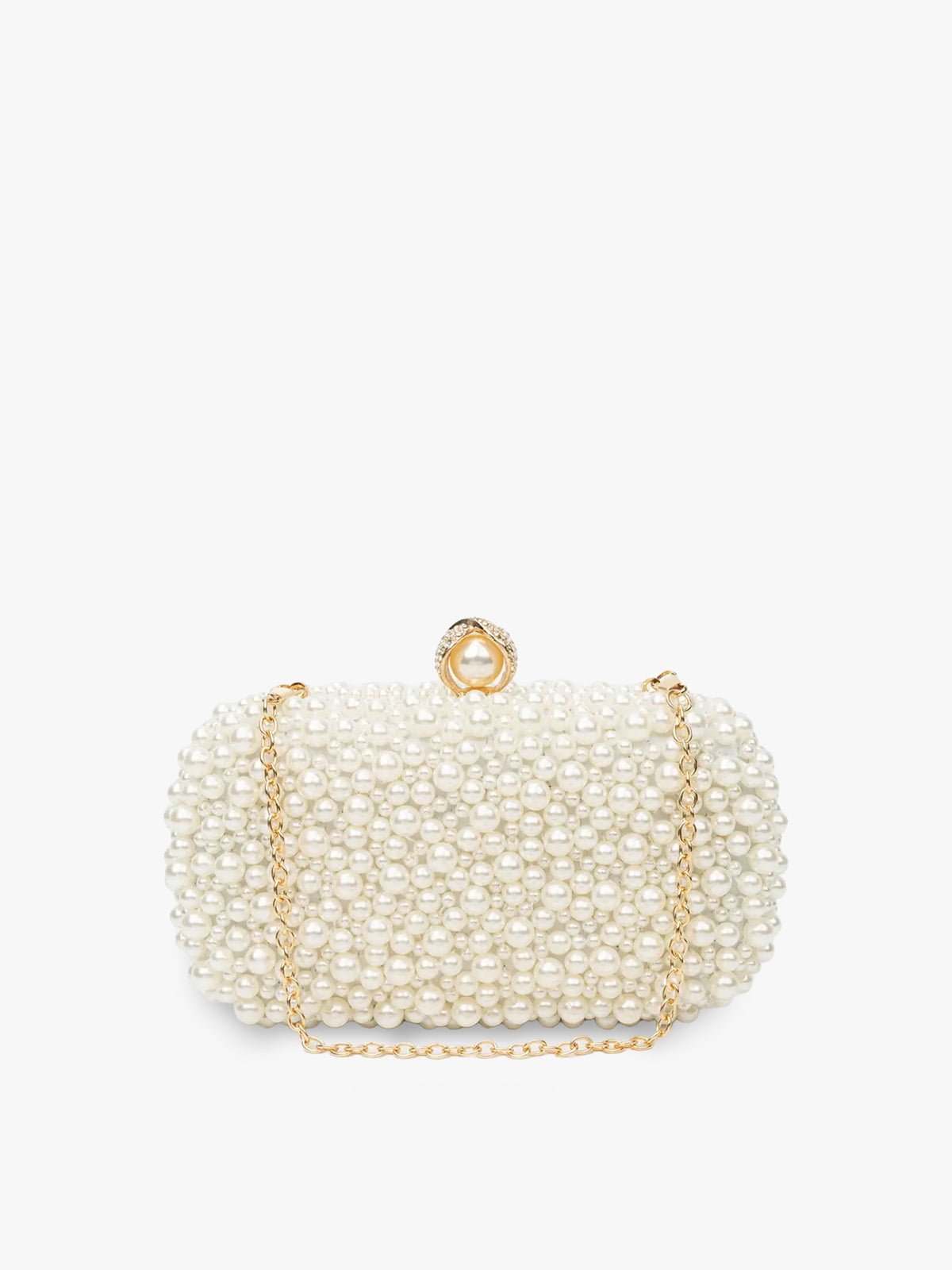 Gelin İncili Boncuklu El Çantası