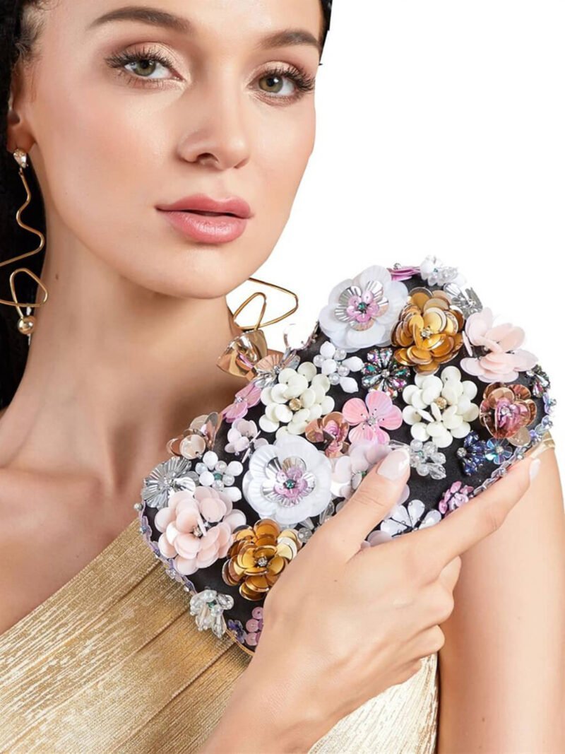 Bahar Çiçeği Düğün Çantası