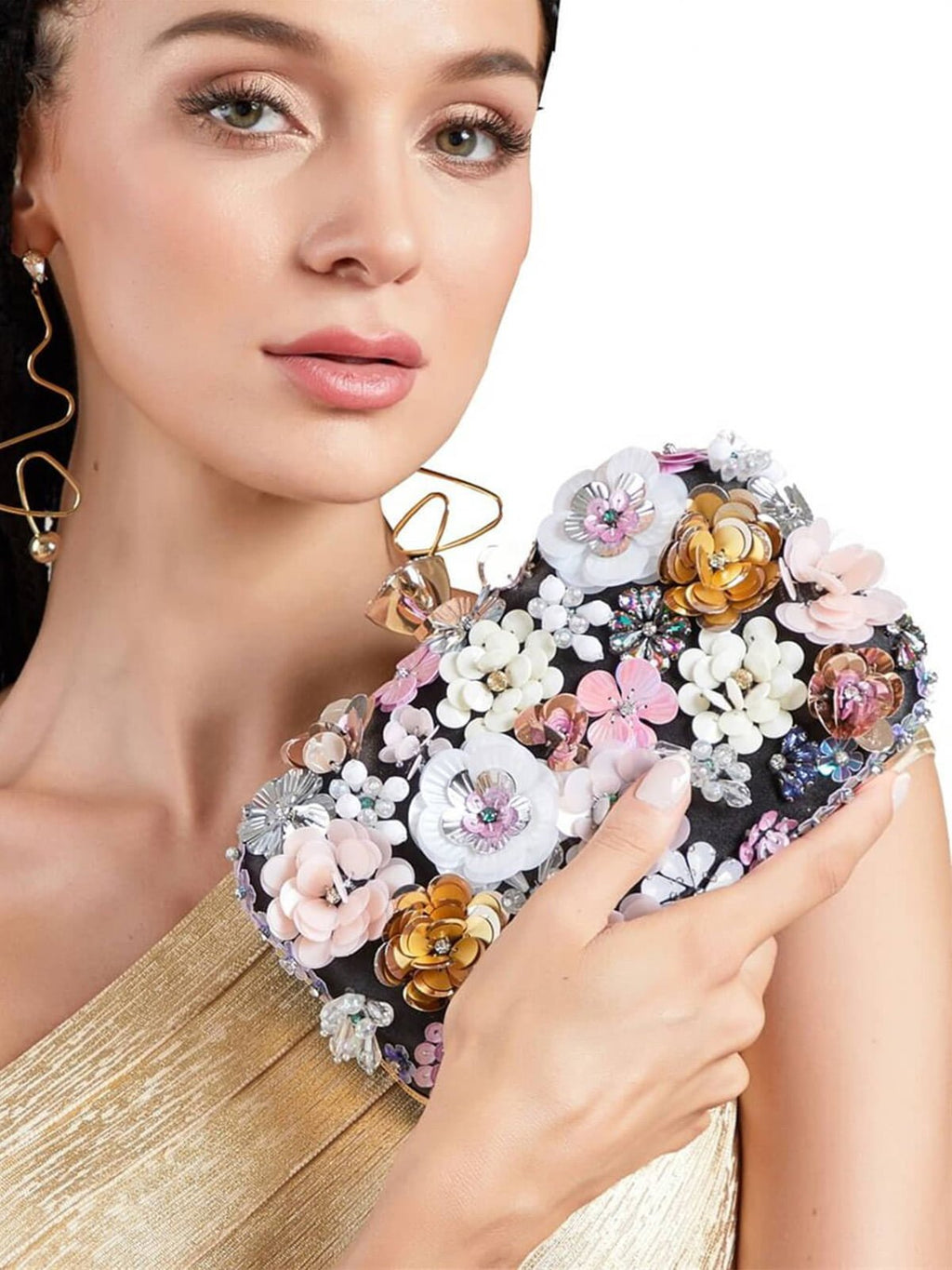 Bahar Çiçeği Düğün Çantası