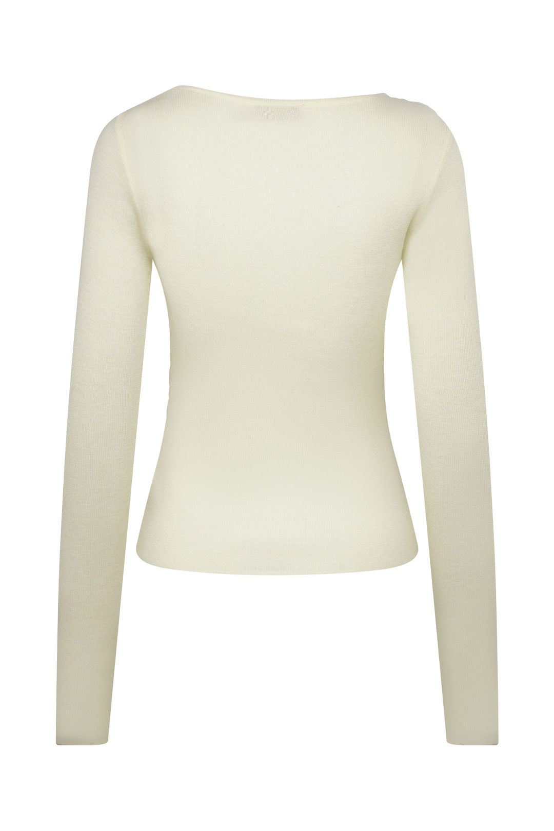 Culver Drapeli Twist Örgü Üst - Krem
