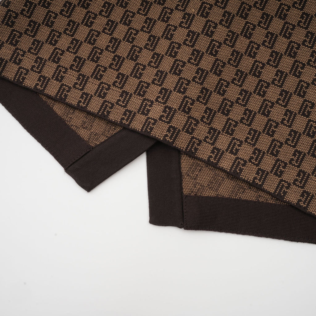 Cyrielle Monogram-Jakarlı Üst Ve Pantolon Eşleştirme Seti