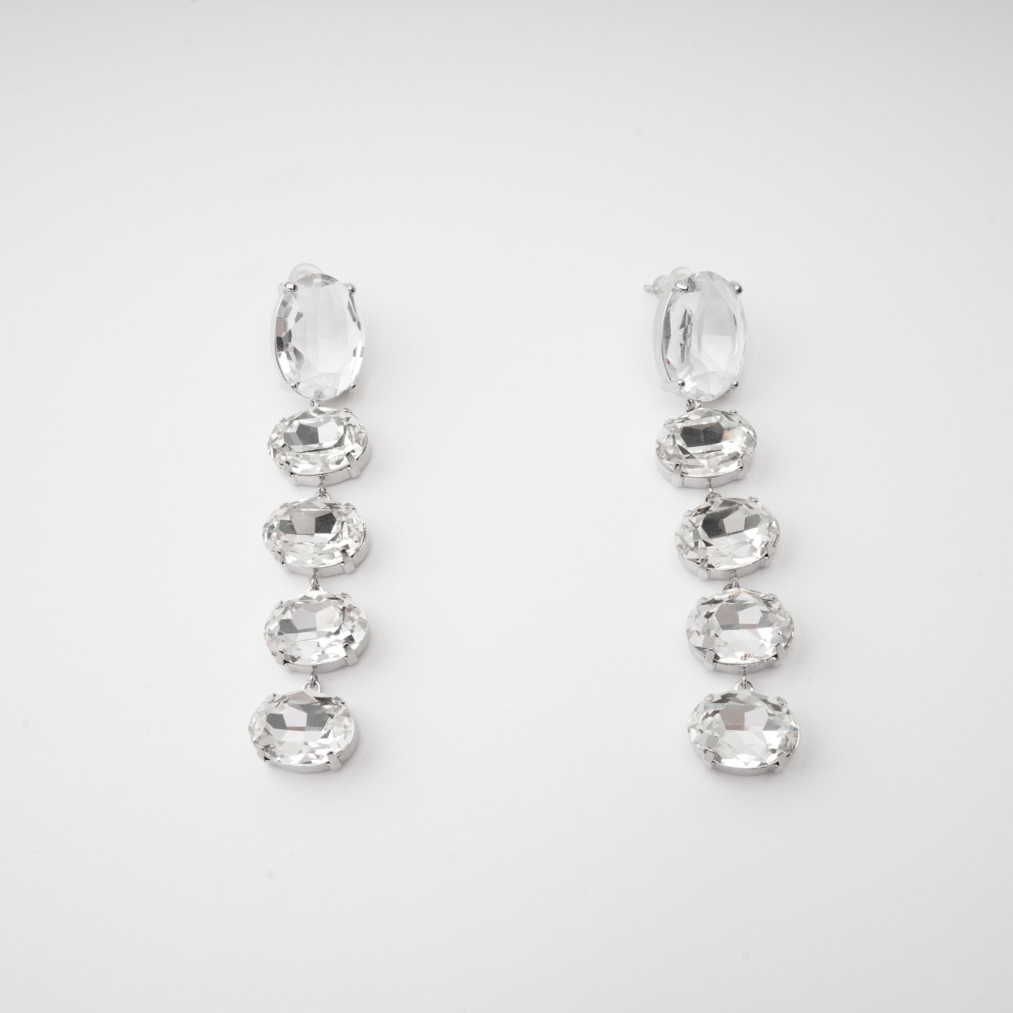 Felicia kristal süslemeli sallantılı küpe