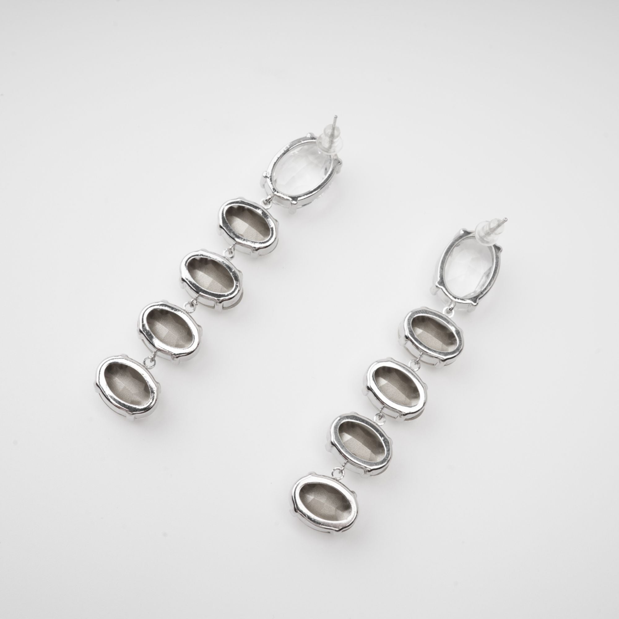 Felicia kristal süslemeli sallantılı küpe