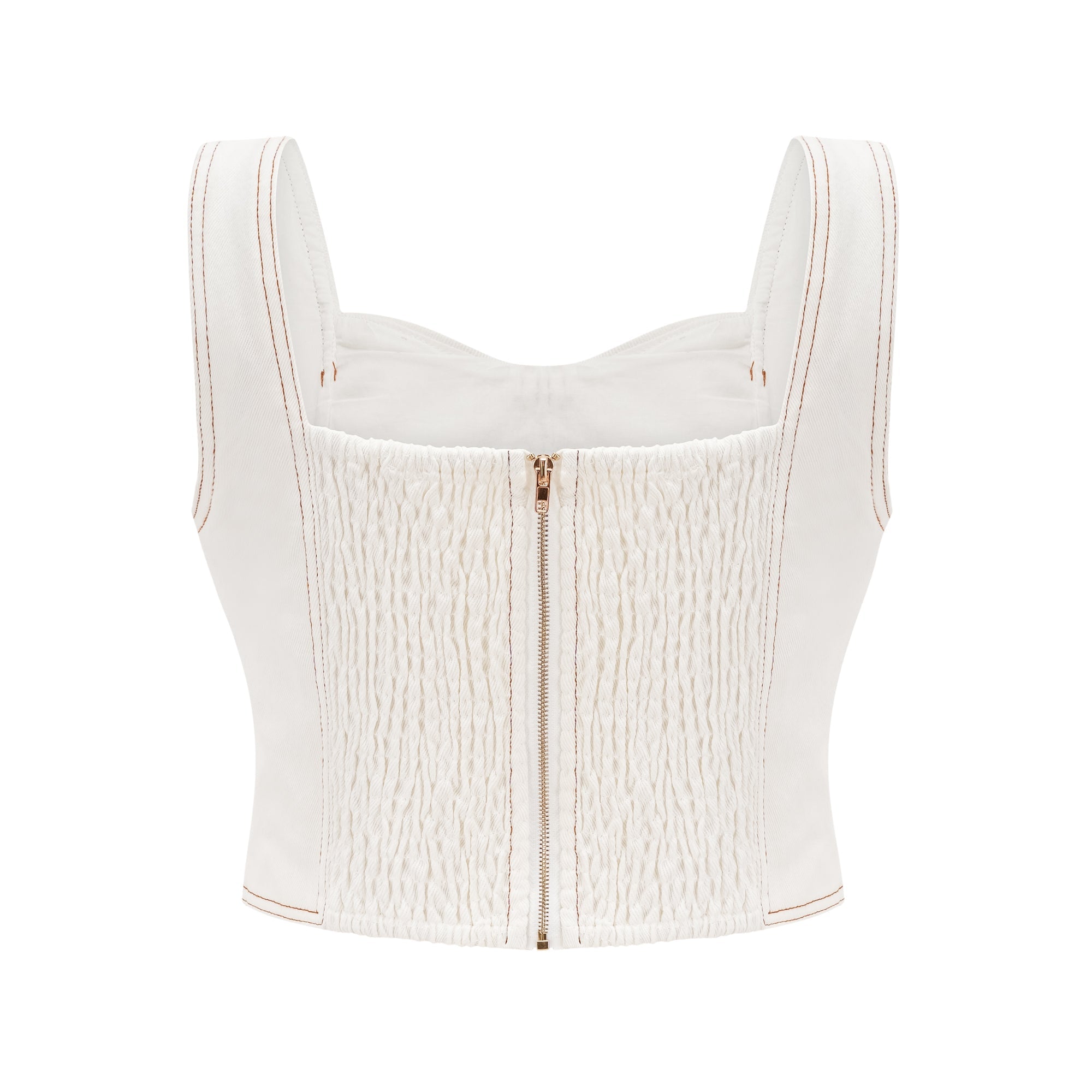 Brielle Denim Üst Ve Etek Eşleştirme Seti