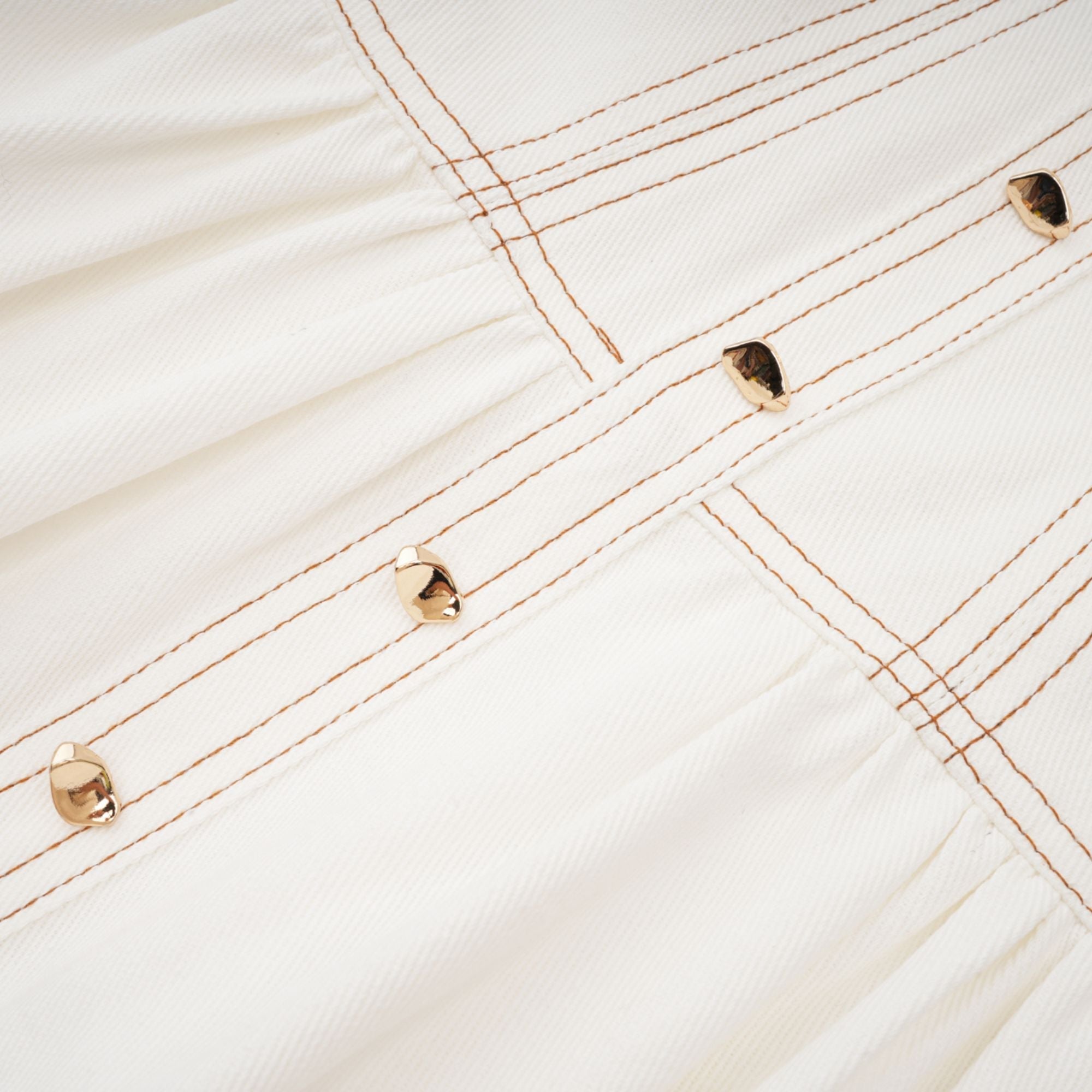 Brielle Denim Üst Ve Etek Eşleştirme Seti ®