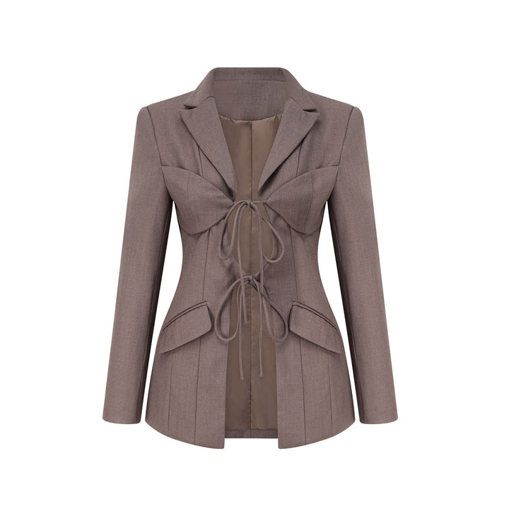 Solange Bağlamalı Blazer Tasarımı