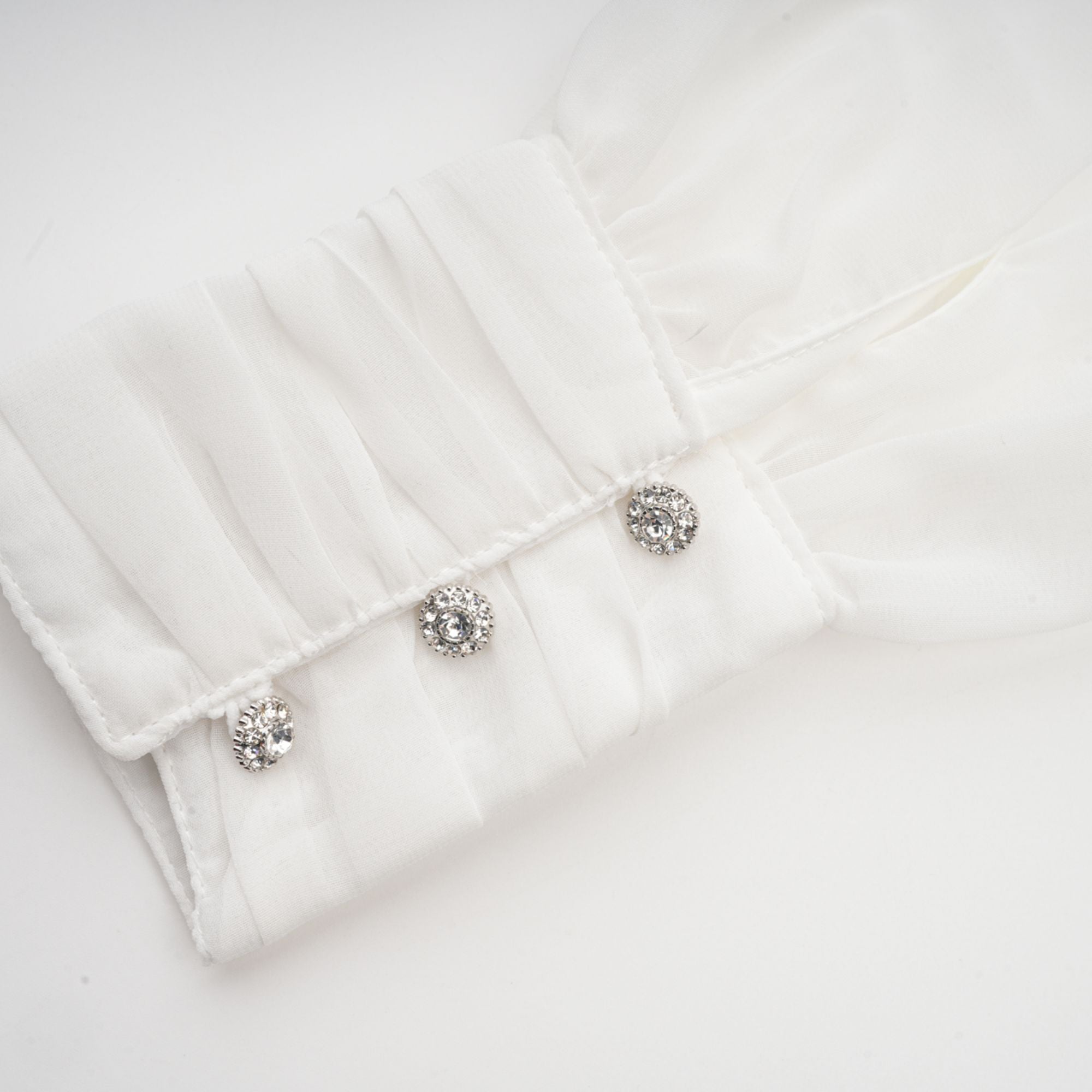 Andrea Asimetrik Tül Bluz ve Etek Takım