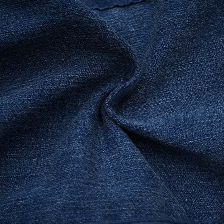 Yvette Çiçek Aplikeli Denim Mini Elbise