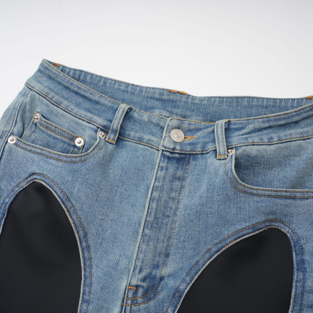 Noémie Spiral Panelli Jean Pantolon