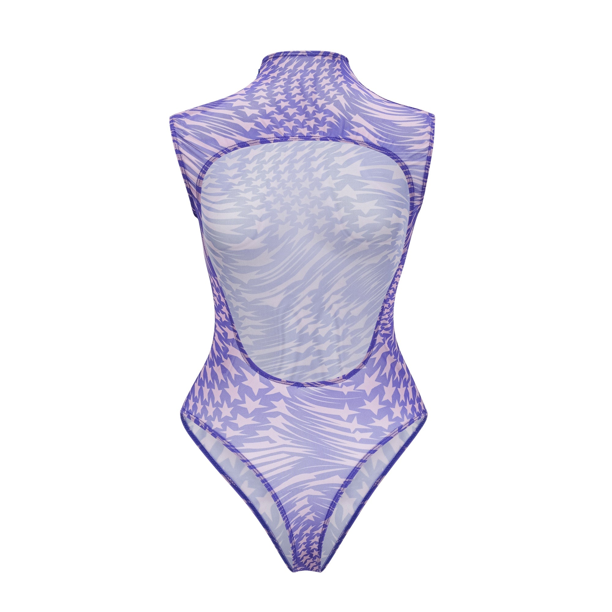 Lucienne Yıldız Desenli File Body