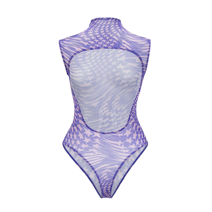 Lucienne Yıldız Desenli File Body