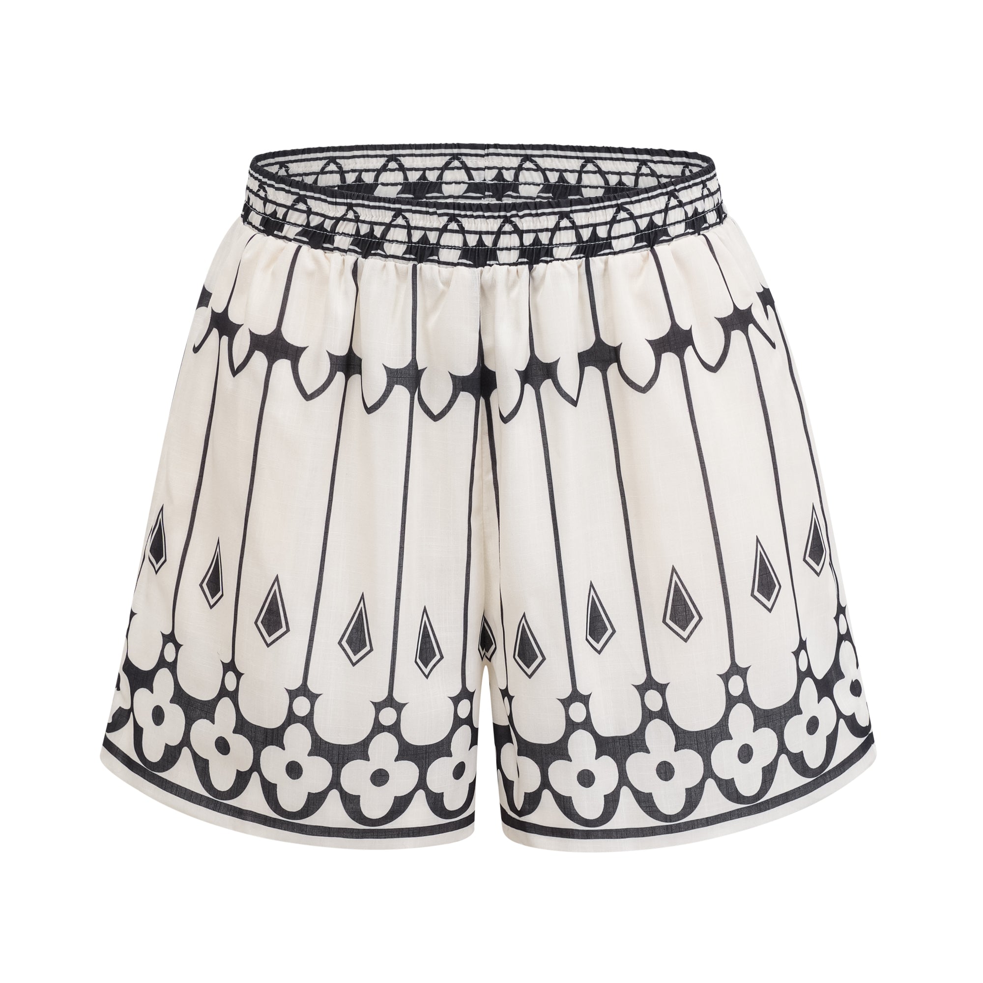 Allie Grafik Baskılı Gömlek Ve Şort Eşleştirme Seti