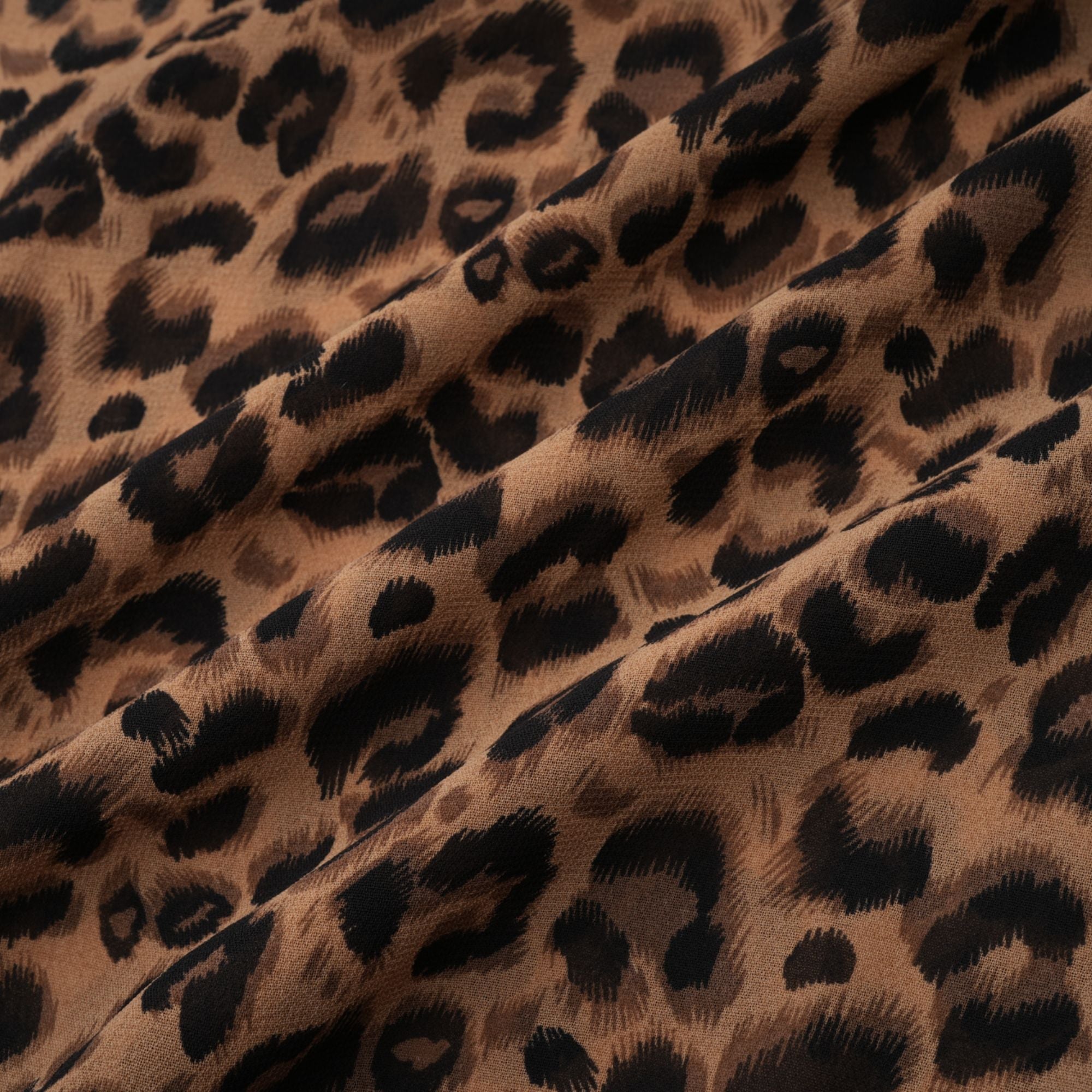 Laurence Leopar Desenli Mini Elbise
