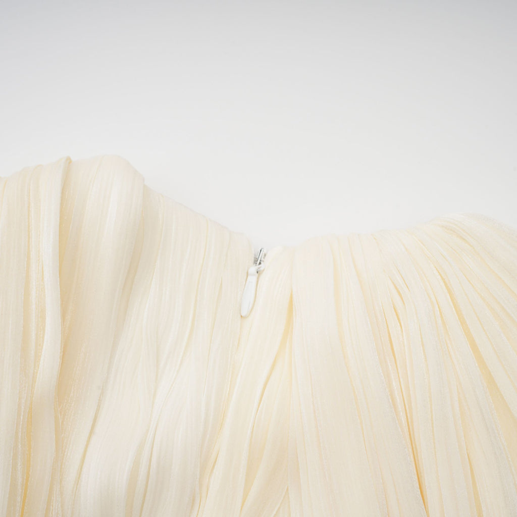 Cyrielle Fırfırlı Mini Elbise