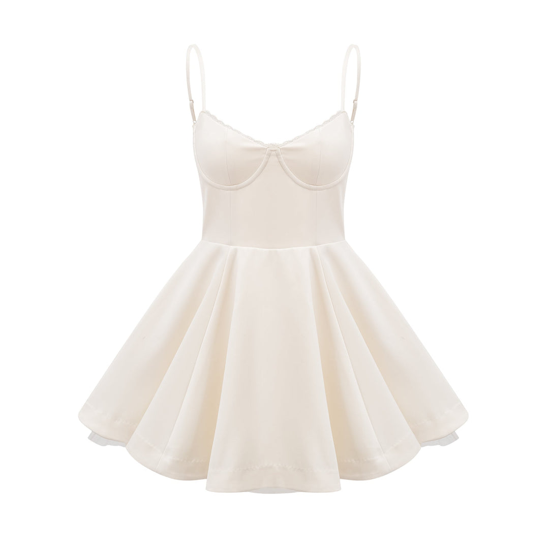 Saira Tül Kloş Mini Elbise