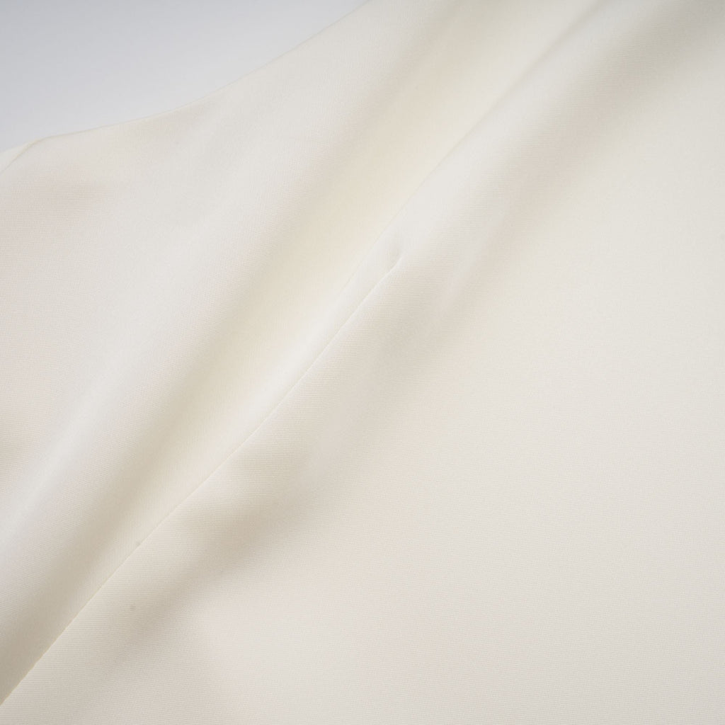 Lyna Beyaz Saten Fırfırlı Mini Elbise, Şal Panel Detaylı