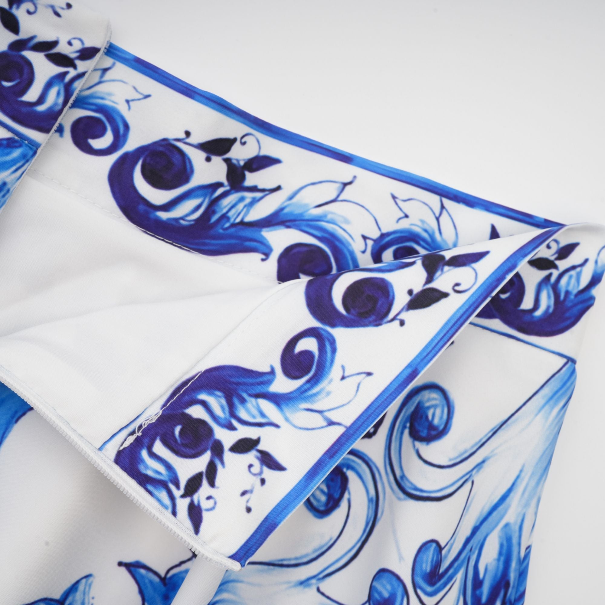 Allegra Grafik Baskılı Üst Ve Etek Eşleştirme Seti