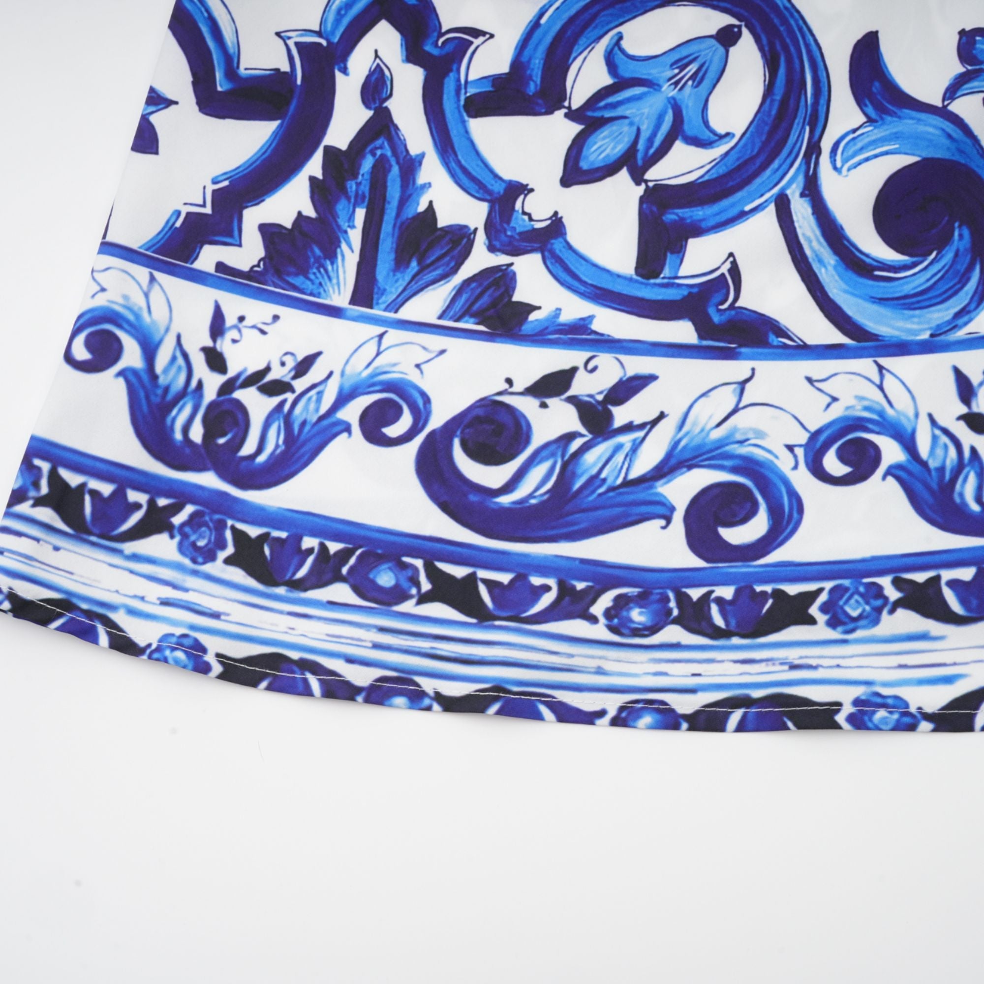 Allegra Grafik Baskılı Üst Ve Etek Eşleştirme Seti