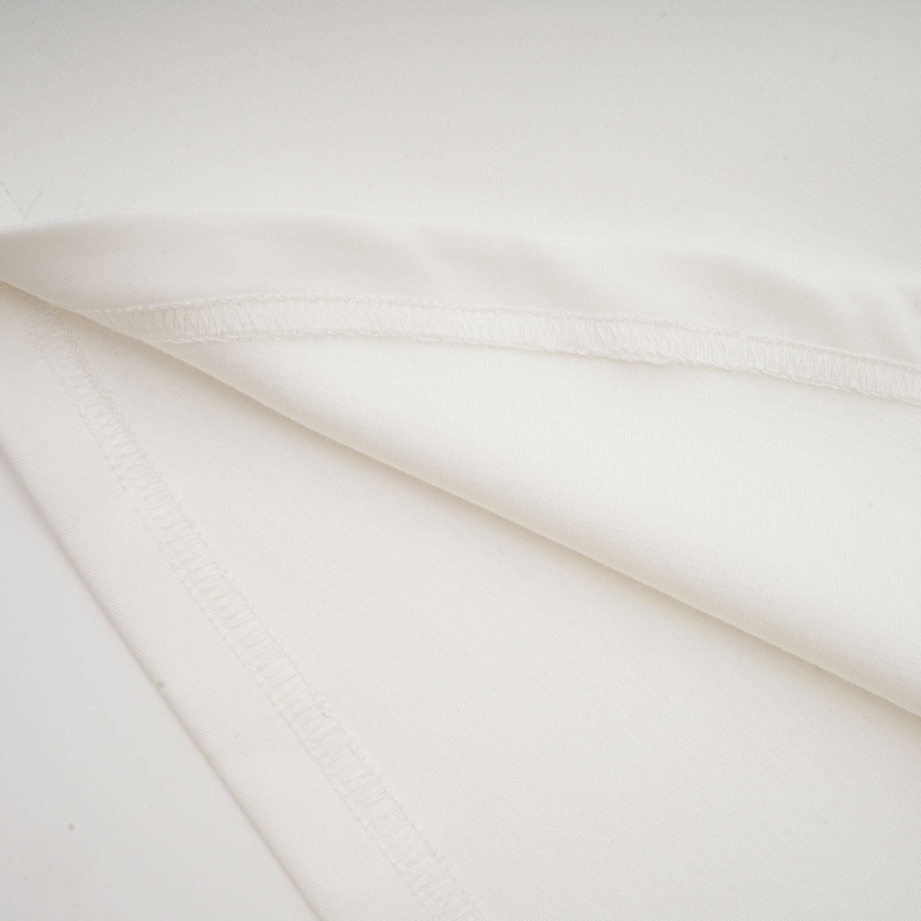 Beyaz Magali Papyonlu Suni Çiçek Süslemeli Kolsuz Maxi Elbise