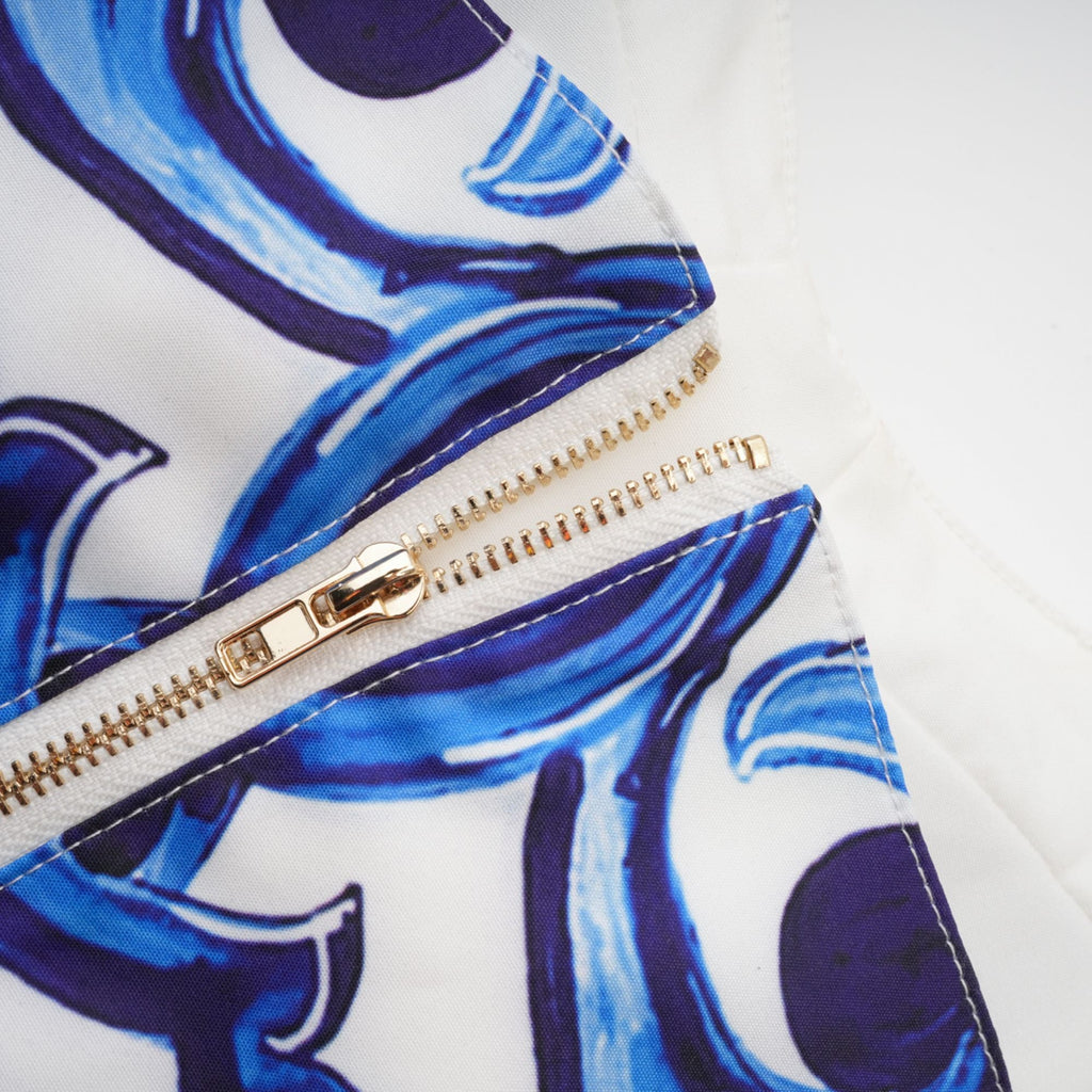 Allegra Grafik Baskılı Üst Ve Etek Eşleştirme Seti