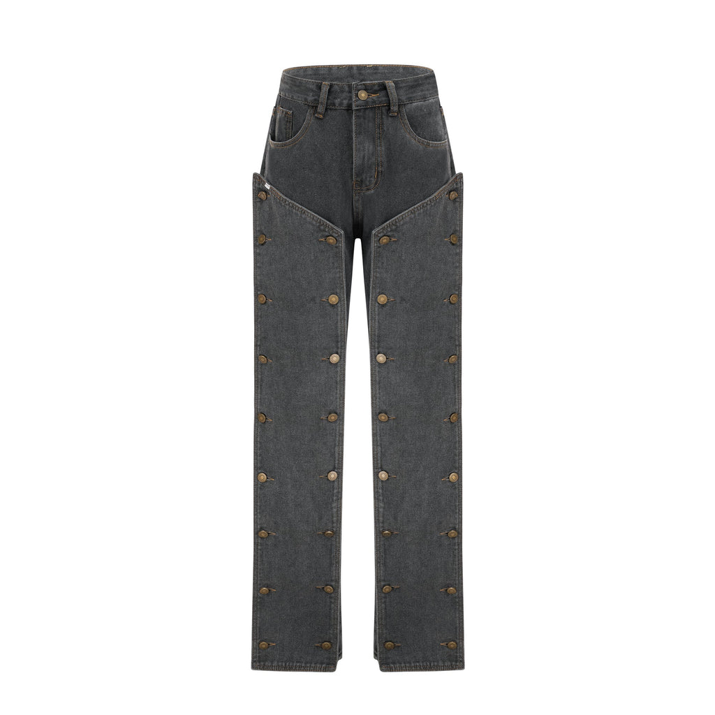 Delphine Snap-Off Mif-Bel Bootcu Jean Pantolon