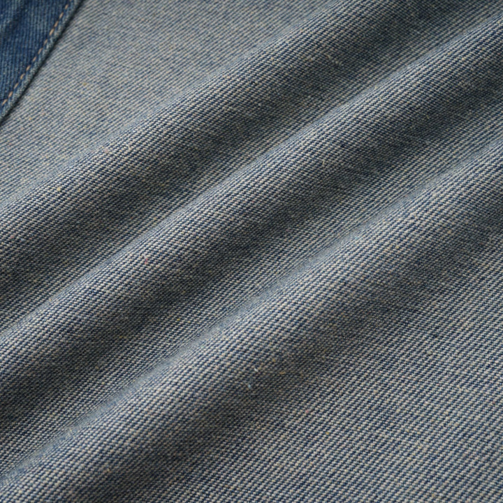Clothilde Geniş Paça Panelli Jean Pantolon