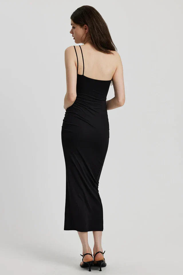 Daisy Halter Midi Elbise