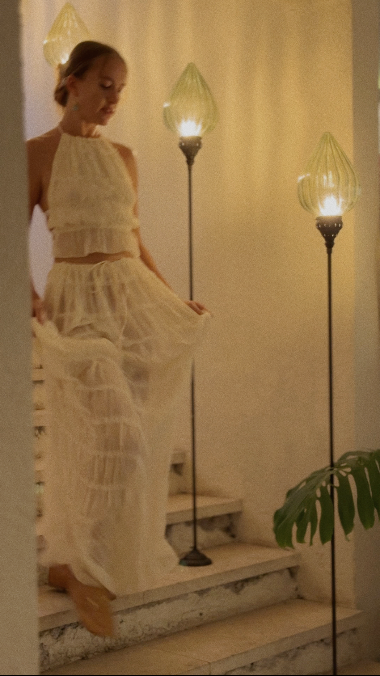 Monica Bağcıklı İki Parça Set - Riosso