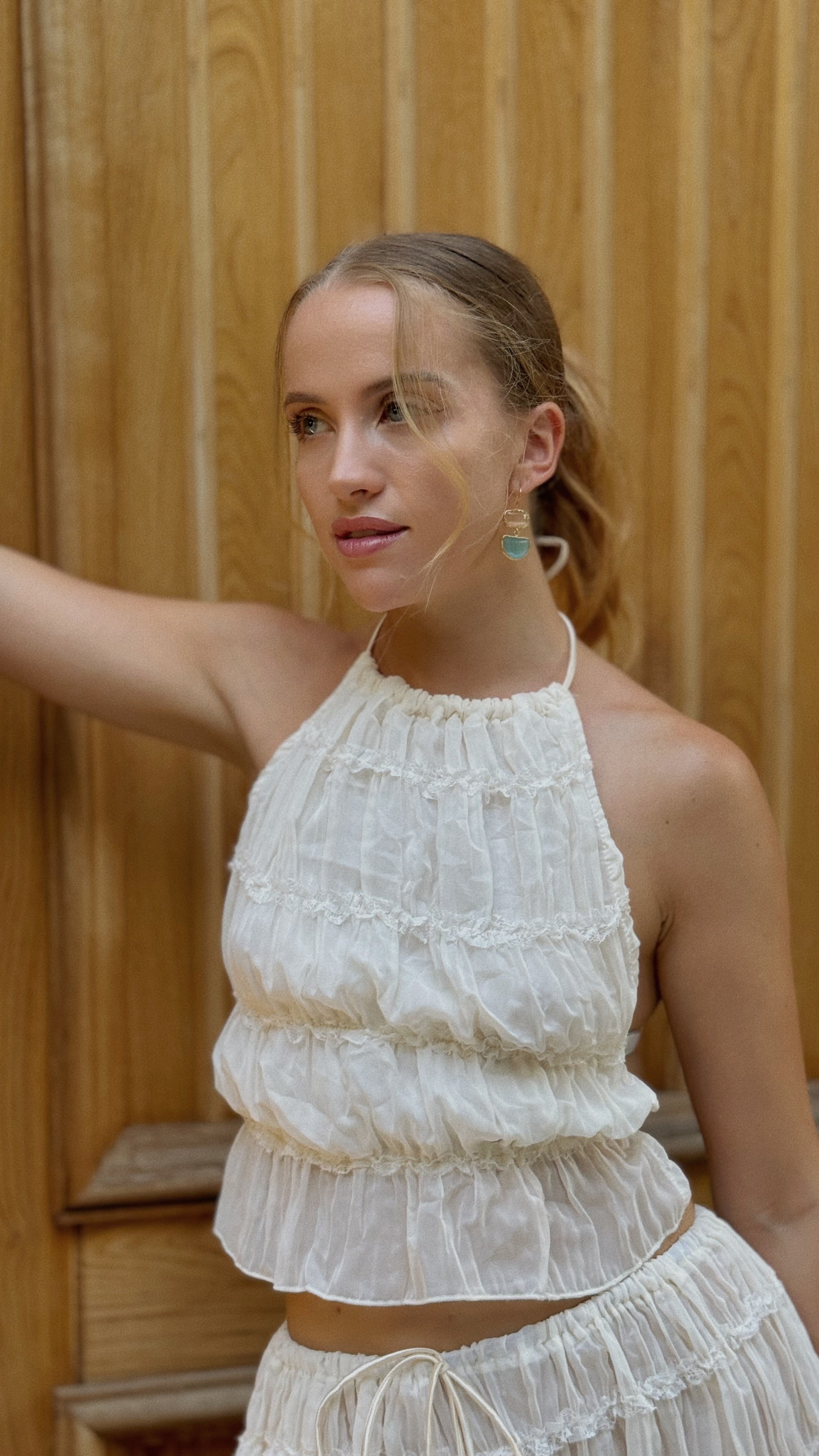 Monica Bağcıklı İki Parça Set - Riosso