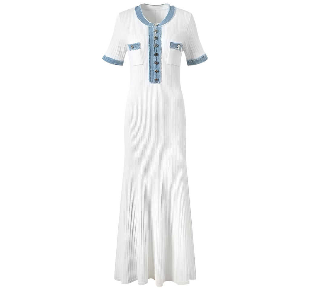 Saviana Biye Detay Maxi Elbise