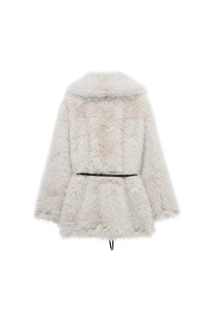 Carisse Kemerli Kürk Ceket