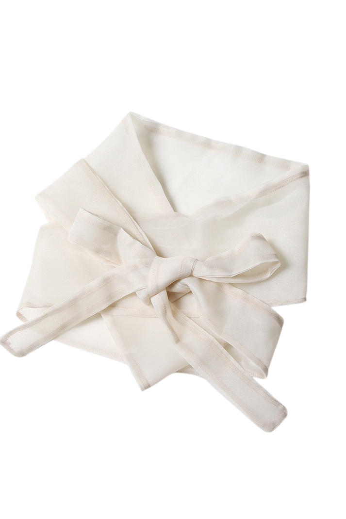 Soleil Çiçek Nakışlı Organze Ceket