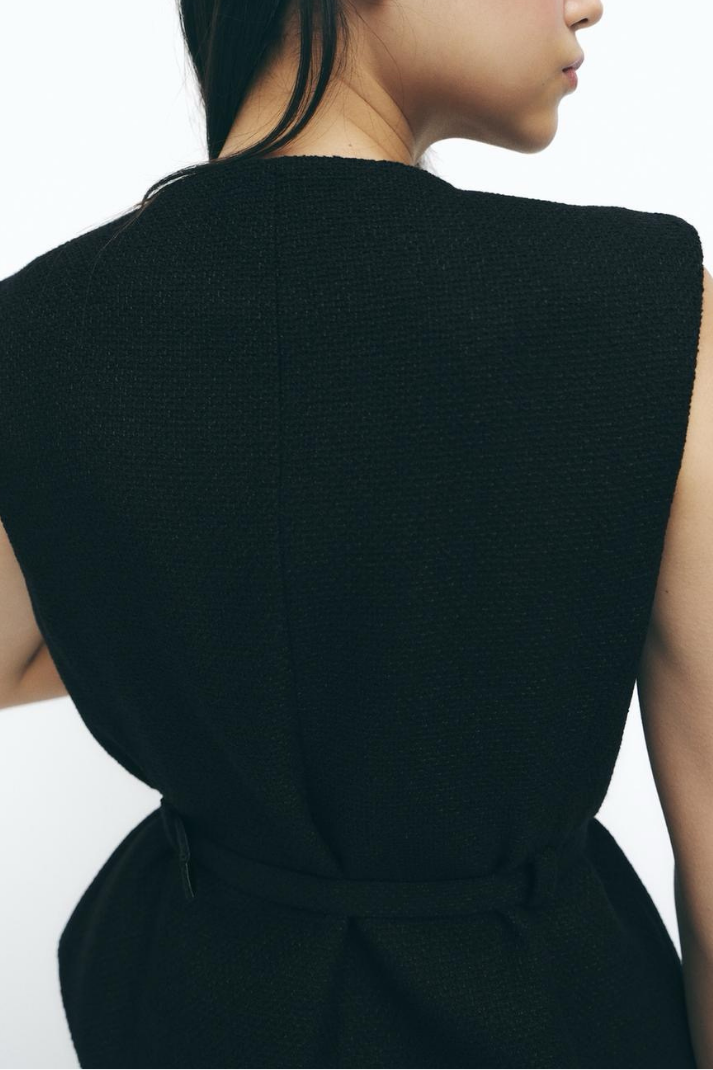 Carrie Tüvit Kemerli Yelek