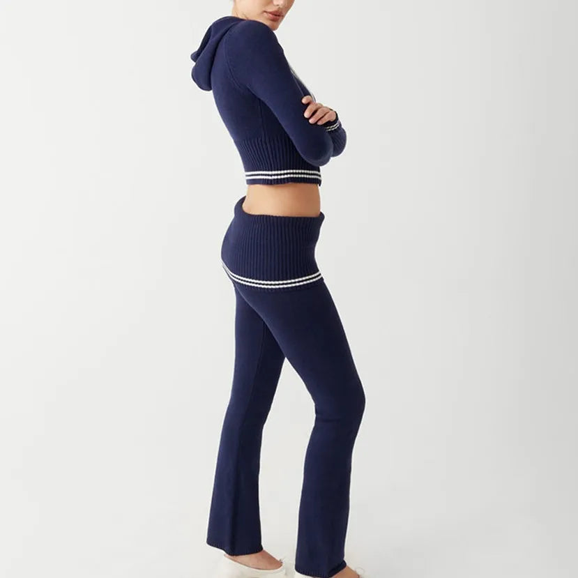 Slim Triko Hırka ve Alt Takım