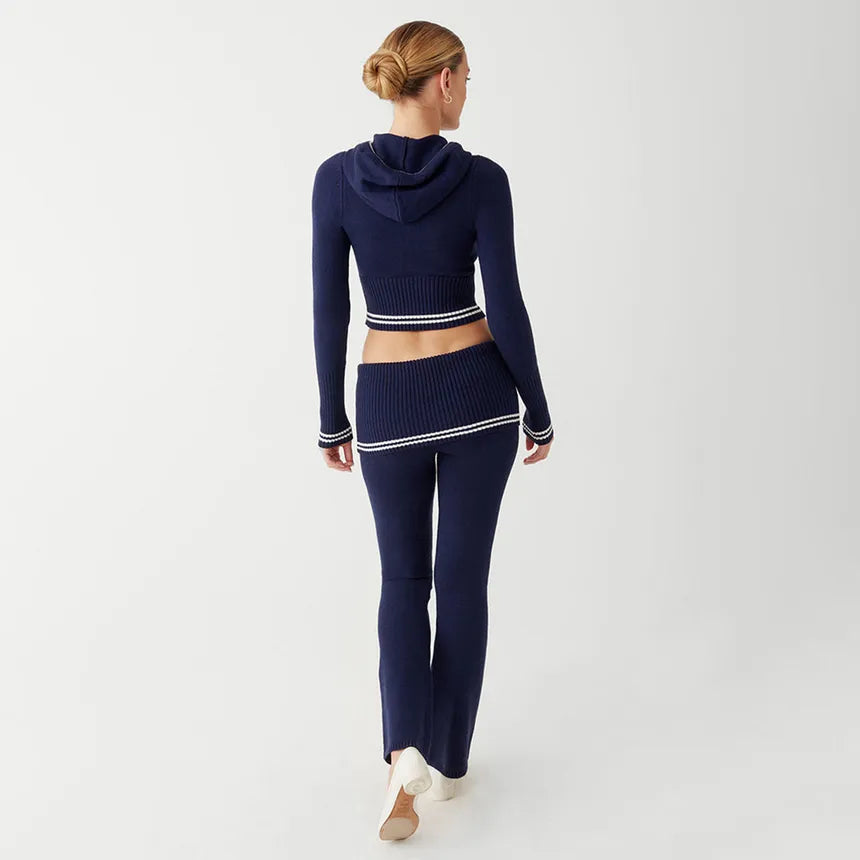 Slim Triko Hırka ve Alt Takım