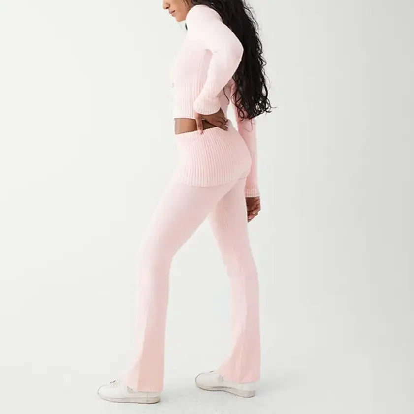 Slim Triko Hırka ve Alt Takım