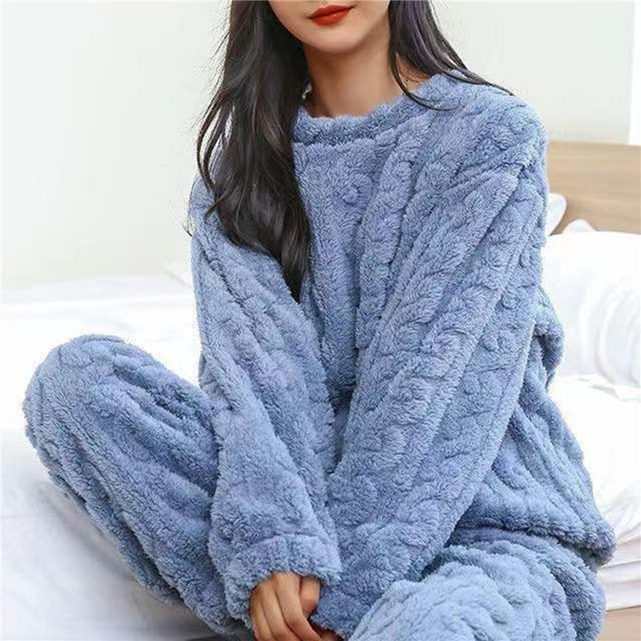 Emma Yumuşak Polar Pijama Takımı - Riosso